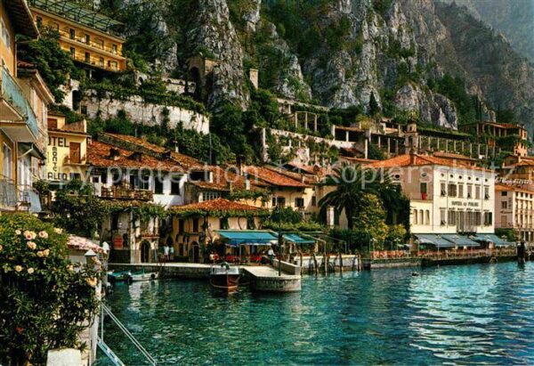 Limone sul Garda Partie am Wasser