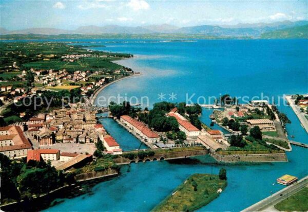 Peschiera del Garda Fliegeraufnahme