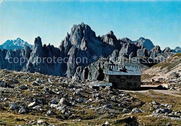 Rifugio Lavaredo Monte Cadini