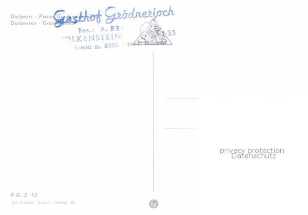 Passo Gardena Gasthaus Grödnerjoch Skigebiet – Bild 2