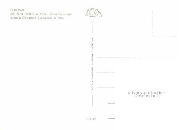 Dolomiti Rif. Son Forca Carlo Franchetti – Bild 2