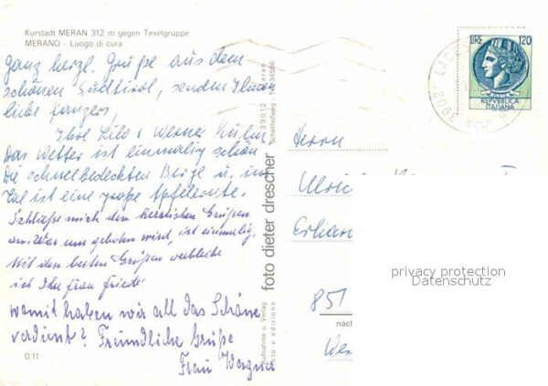 Merano Meran mit Texelgruppe – Bild 2