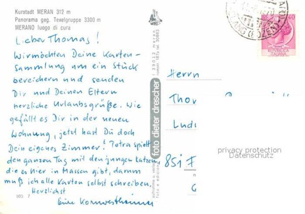 Merano Meran mit Texelgruppe – Bild 2