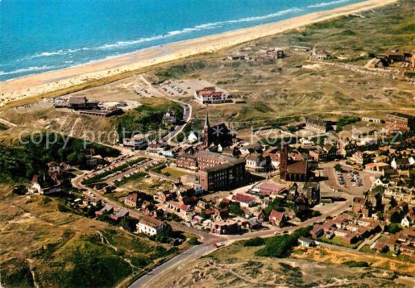 Wijk aan Zee Fliegeraufnahme mit Strand
