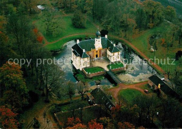 Slochteren Fliegeraufnahme Schloss
