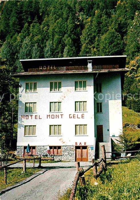 Ollomont Hotel Restaurant Mont Gelé