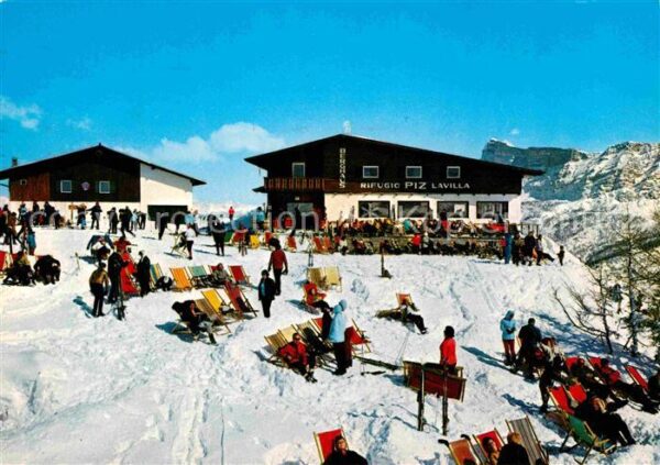 Val Badia Dolomiten Rif. Piz la Villa Skigebiet