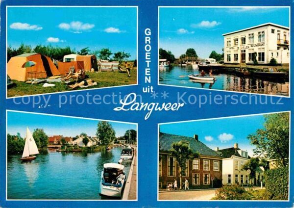 Langweer Hafen Camping Ortspartie
