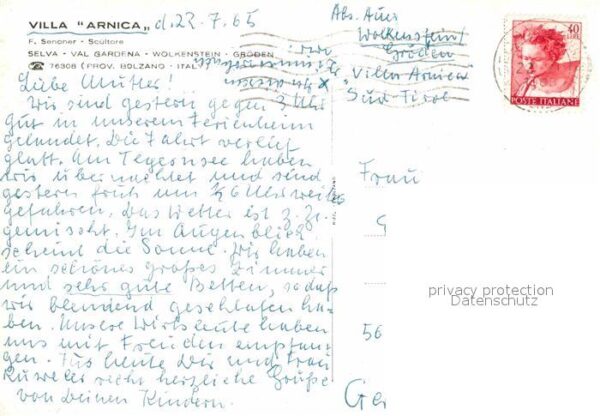 Selva Val Gardena Villa Arnica – Bild 2