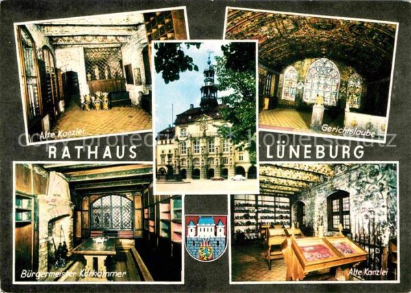 Lueneburg Rathaus Gerichtslaube Kanzlei Korkzimme