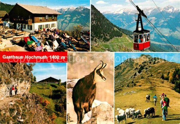 Dorf Tirol Seilbahn Steinbock Gasthaus Hochmuth Sc