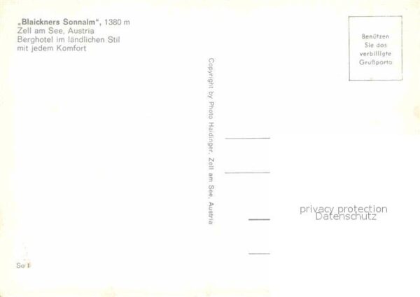 Zell See Blaickners Sonnalm Berghotel – Bild 2