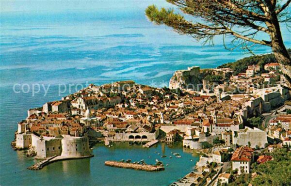Dubrovnik Ragusa Hafen Altstadt Dalmatian Coast