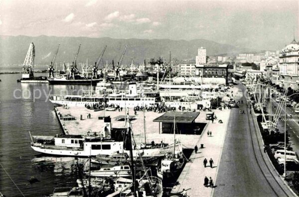 Rijeka Fiume Hafen