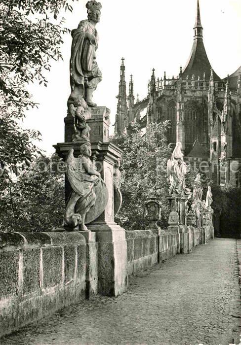 Kutna Hora Brücke mit Kirche