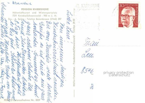Kniebis Freudenstadt Pension Kniebish?he – Bild 2