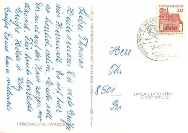 Herrenalb Bad Herrenalb Ortspartien – Bild 2