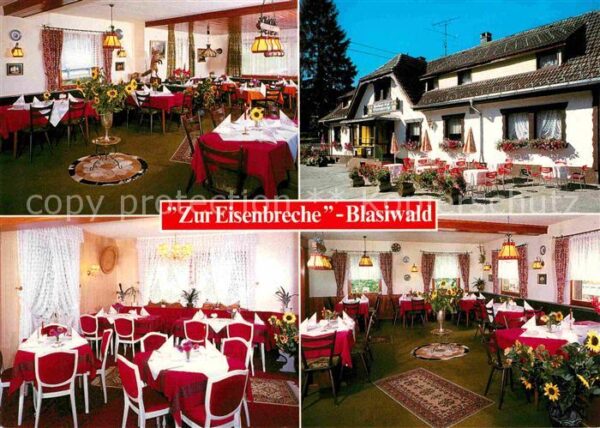 Blasiwald Gasthaus Restaurant Zur Eisenbreche