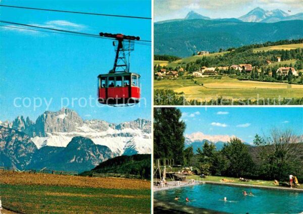 Oberbozen Ritten Seilbahn Freibad