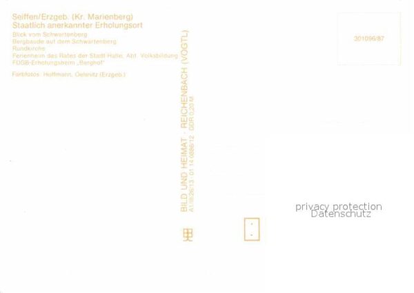 Seiffen Erzgebirge Bergbaude Rundkirche – Bild 2