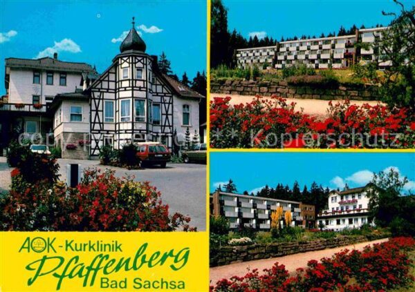 Bad Sachsa Harz AOK Kurklinik Pfaffenberg