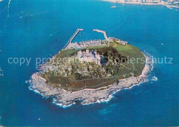 St Austell Fliegeraufnahme St. Michaels Mount