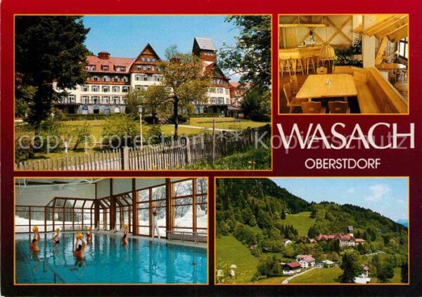 Tiefenbach Oberstdorf Wasach Orthopädische Fachklinik Schwimm