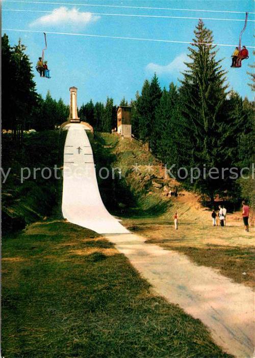 Bischofsgruen Ski Sprungschanze am Ochsenkopf