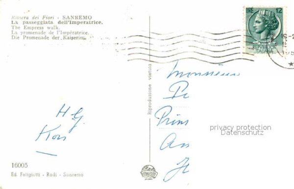 Sanremo Passeggiata Imperatrice – Bild 2