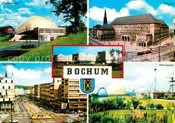 Bochum Planetarium Rathaus Stadtmitte Sternwar