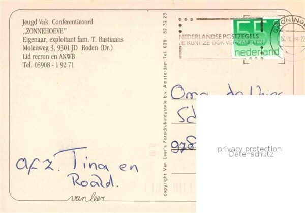 Roden Netherlands Gastraum Speisesaal Zimmer – Bild 2