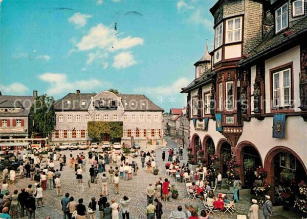 Goslar Marktplatz mit Hotel Kaiserworth