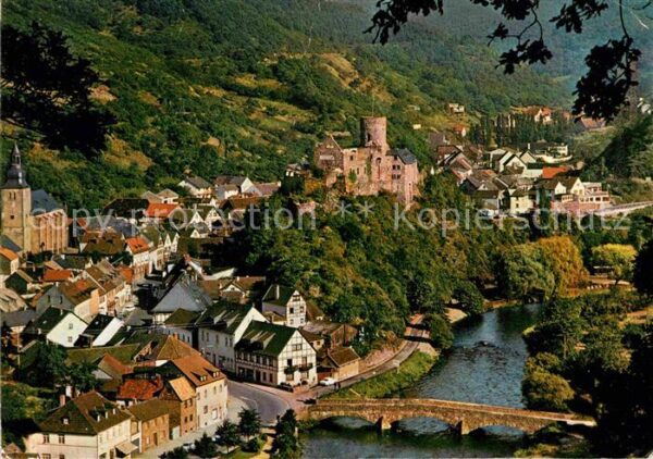 Heimbach Eifel mit Schloss
