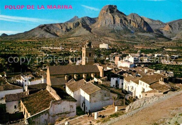Polop de la Marina Vista desde el Cementerio