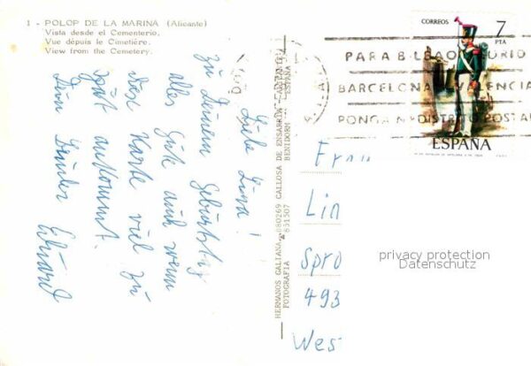 Polop de la Marina Vista desde el Cementerio – Bild 2
