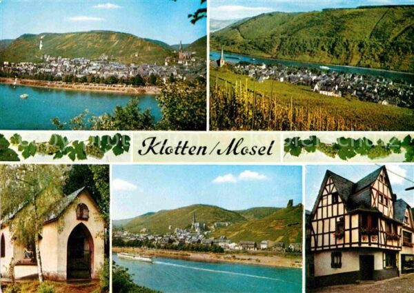 Klotten Moselpartie Kapelle Fachwerkhaus