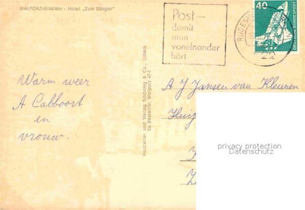 Walporzheim Hotel Zum Sänger – Bild 2