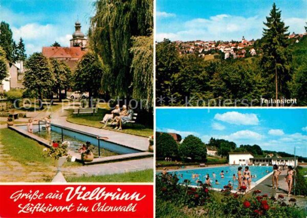 Vielbrunn Wassertretanlage Teilansicht Schwimmbad