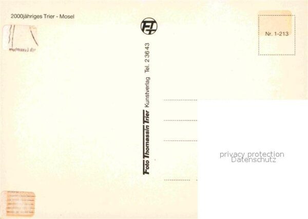 Trier Trierer Duhmstaan – Bild 2