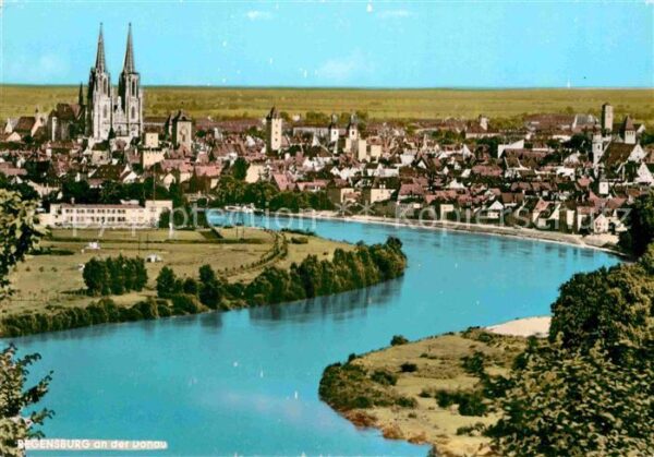 Regensburg Ortsansicht mit Münster