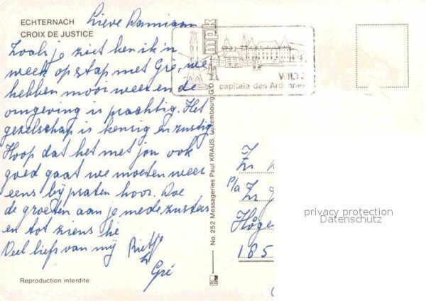 Echternach Croix de Justice – Bild 2