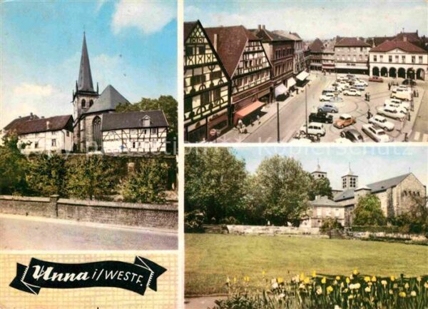Unna Kirche Marktplatz Park