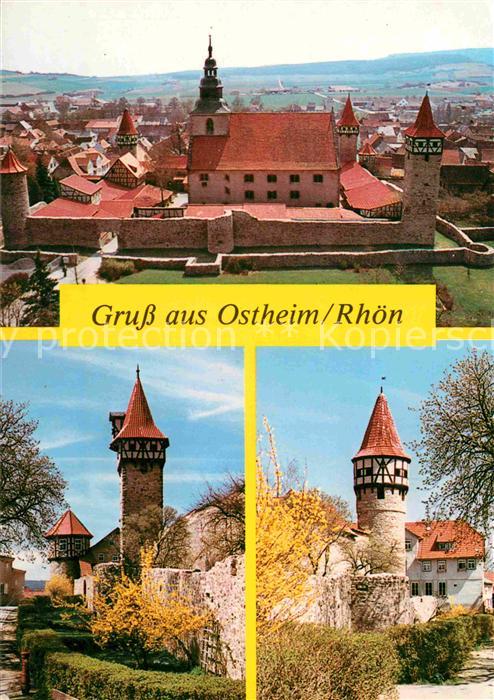 Ostheim Rhoen Kirchenburg Waagglockenturm Schulglocke