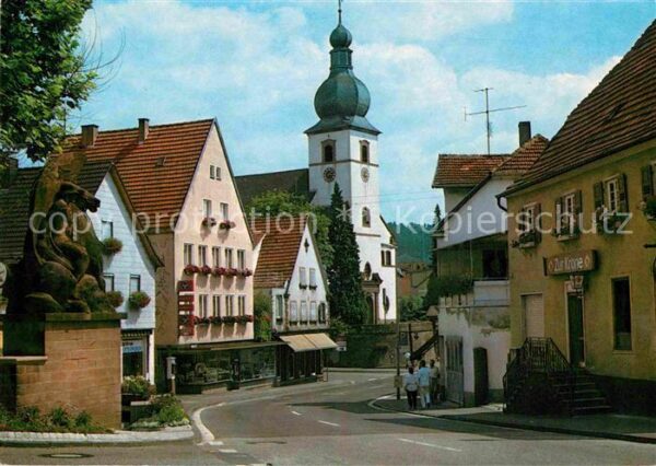 Dahn Dorfmotiv mit Kirche