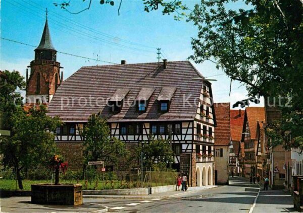 Dornstetten Wuerttemberg Ortsmotiv Brunnen
