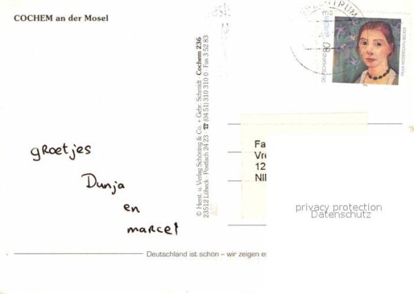 Cochem Mosel Teilansichten Moselpartien – Bild 2