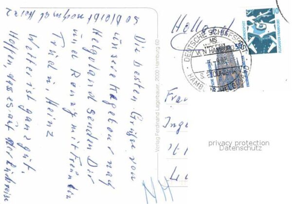 Helgoland Brandung Seebäderschiff Leuchtturm Nord – Bild 2
