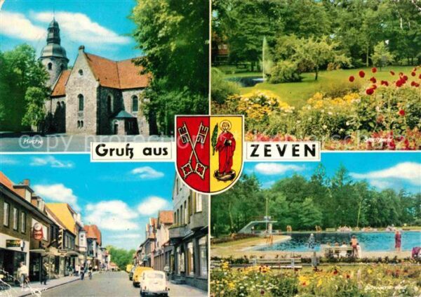 Zeven Niederlande Kirche Stadtpark Langestr Schwimmbad