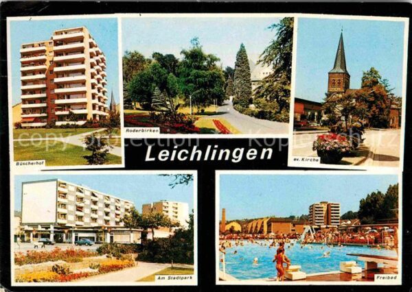 Leichlingen Rheinland Büscherhof Roderbirken Ev Kirche Am Sta