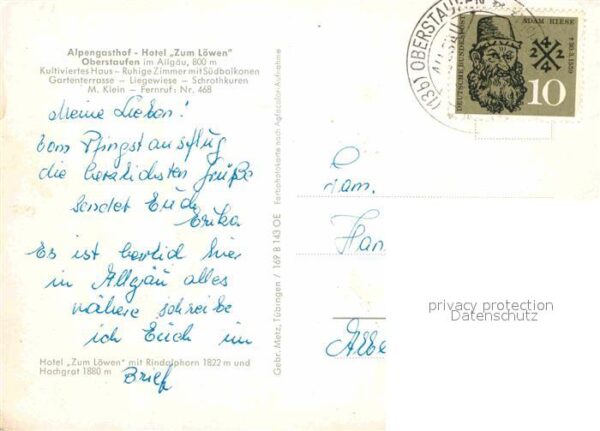Oberstaufen Alpengasthof Hotel Zum Löwen – Bild 2